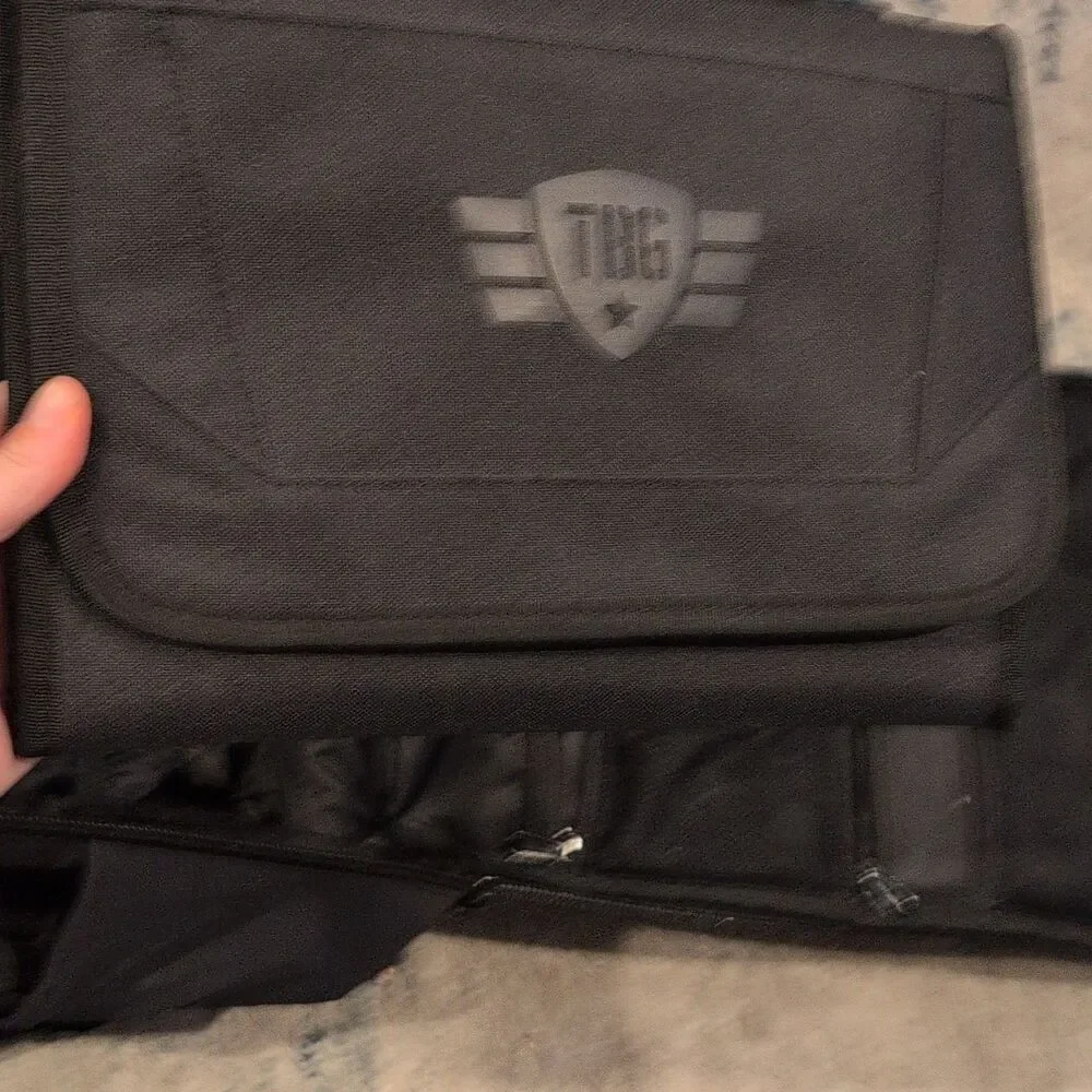 Tactical Baby Gear TBG Deuce Large Black Diaper Bag Backpack w/ MOD Panel